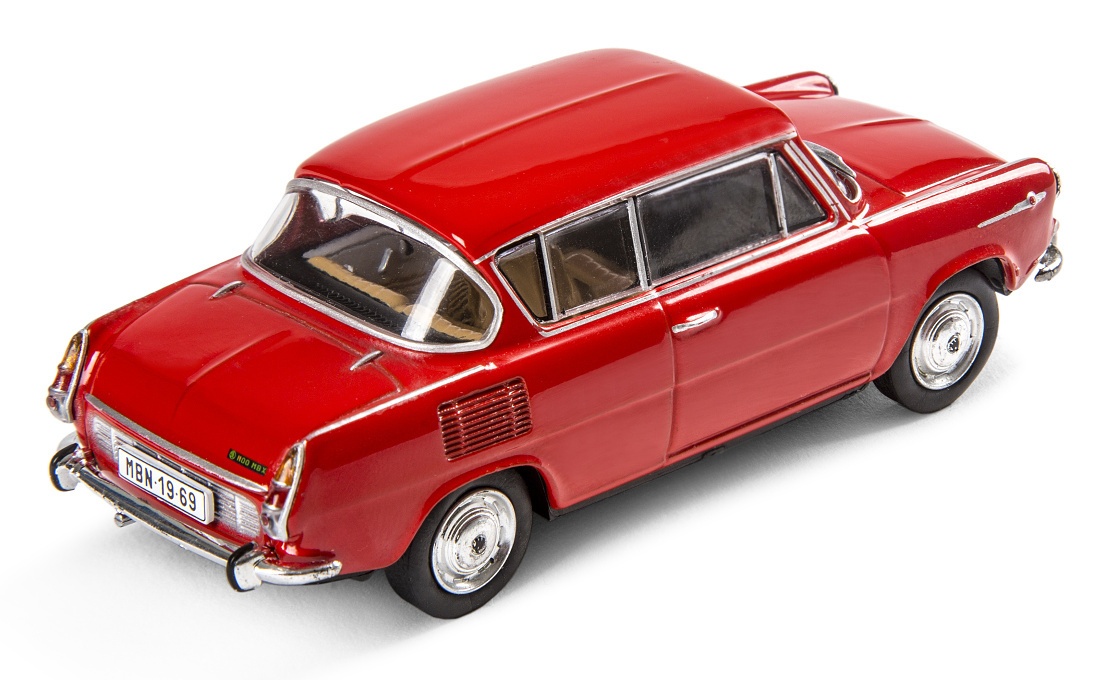 Škoda 1100MBX (1969) 1:43 red-orange